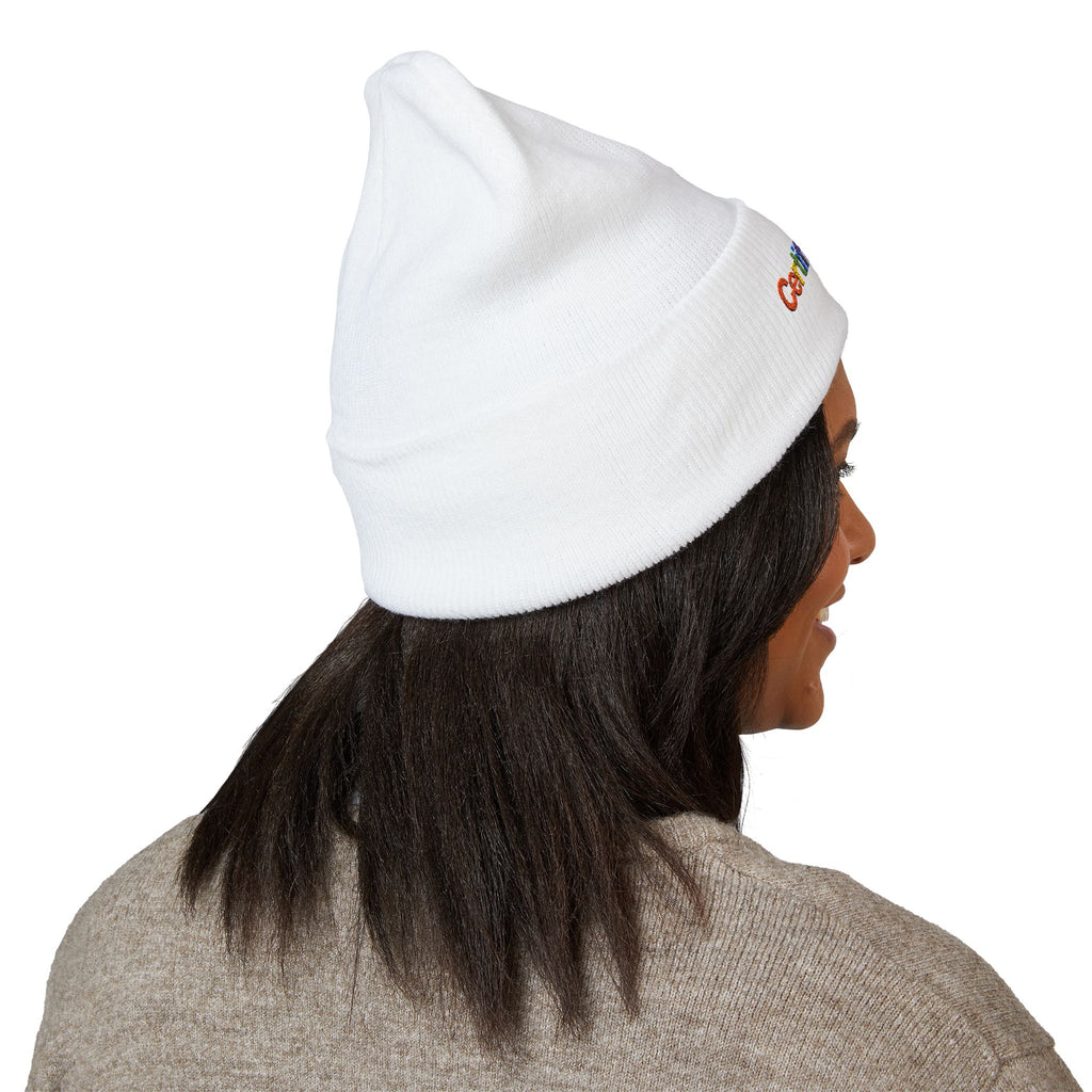 Certified Gay beanie with rainbow embroidery, view 4