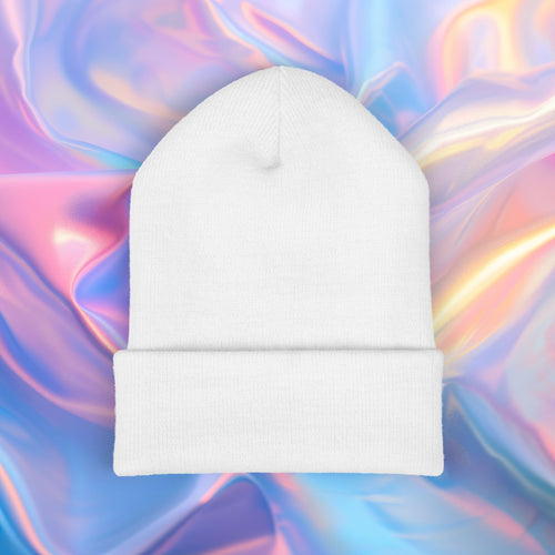 Certified Gay beanie with rainbow embroidery, view 2