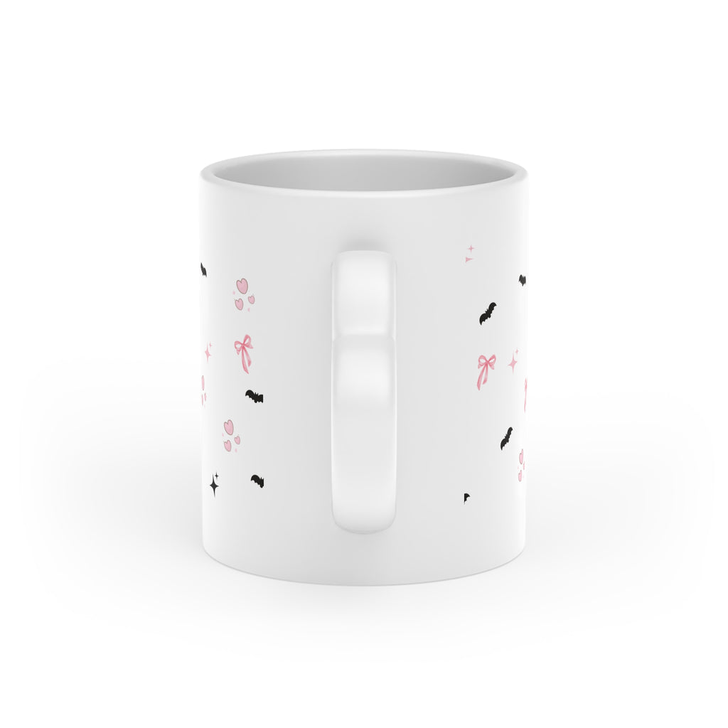 Halloween Heart Mug - Cute Kawaii Ghost Design | Limited Edition