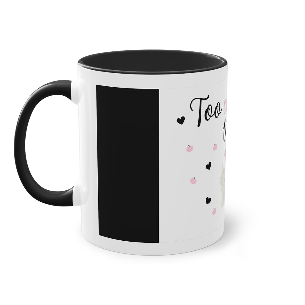Too Cute to Spook Halloween Mug | Kawaii Ghost Design - Limited Stock