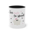 Too Cute to Spook Halloween Mug | Kawaii Ghost Design - Limited Stock