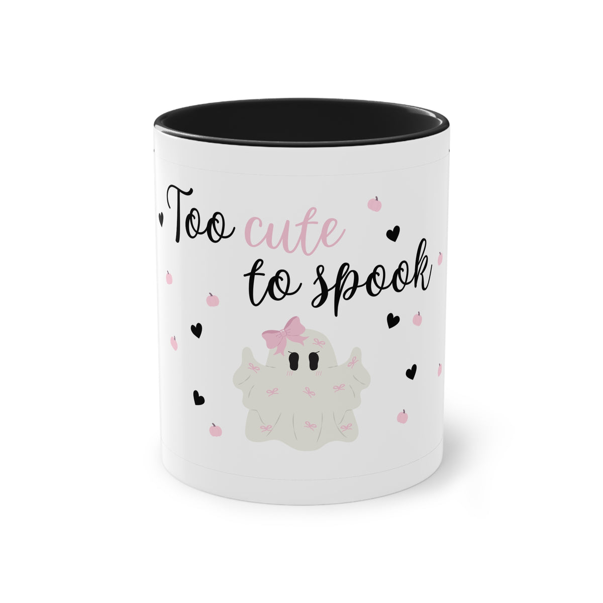 Too Cute to Spook Halloween Mug | Kawaii Ghost Design - Limited Stock